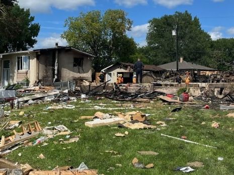 No one was home when house exploded in Winnipeg, police say | CBC News