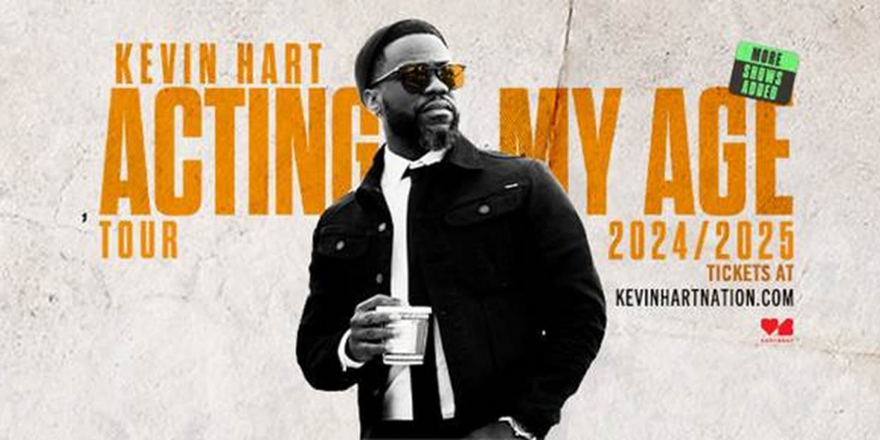 Kevin Hart to Bring ACTING MY AGE Tour to DPAC in 2025