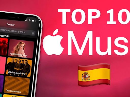 Ranking Apple en España: top 10 de las canciones más populares de este día