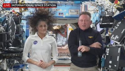 Astronauts Stranded in Space Give Update on Life on the ISS