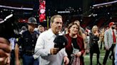 Miss Terry didn't attend Mississippi State game, but Nick Saban 'got coached up' at home