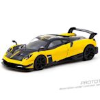 Tarmac Works 1:64 柏加尼 Pagani Huayra BC Giallo Limone 車模