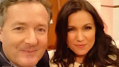 Piers Morgan shares throwback snap of 'traumatised' Susanna Reid on ITV Good Morning Britain