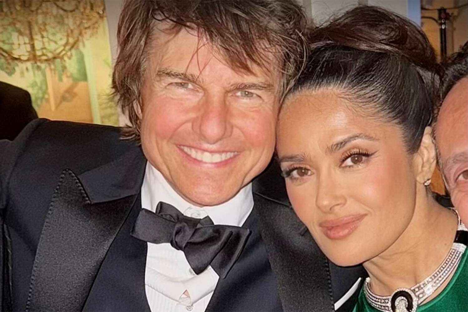 Salma Hayek Wishes 'Dear' Tom Cruise a Happy Birthday in Sweet Tribute as He Turns 62