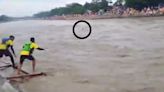 Video: Uttarakhand SDRF Divers Rescue Kanwariya Swept Away by Ganga