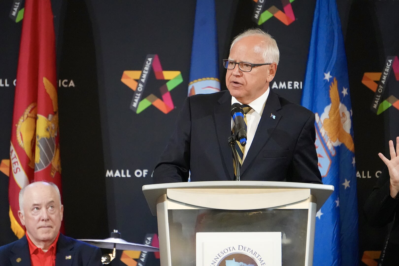 Did Tim Walz Say He'd Invest in 'Ladder Factory' to Help Migrants Over Border Wall?