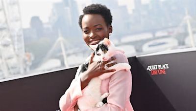 What’s The Deal With Lupita Nyong’o’s Red Carpet Cat?