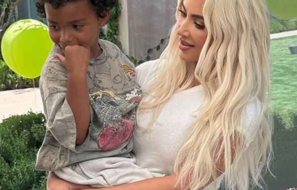 Kim Kardashian and Kanye West’s Youngest Son Psalm Celebrates 5th Birthday With Ghostbusters Party - E! Online