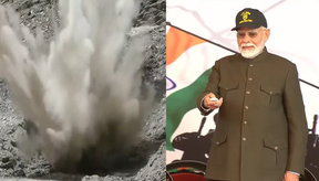 PM Modi carries out 'first blast' of Shinkun La tunnel in Ladakh - The Shillong Times