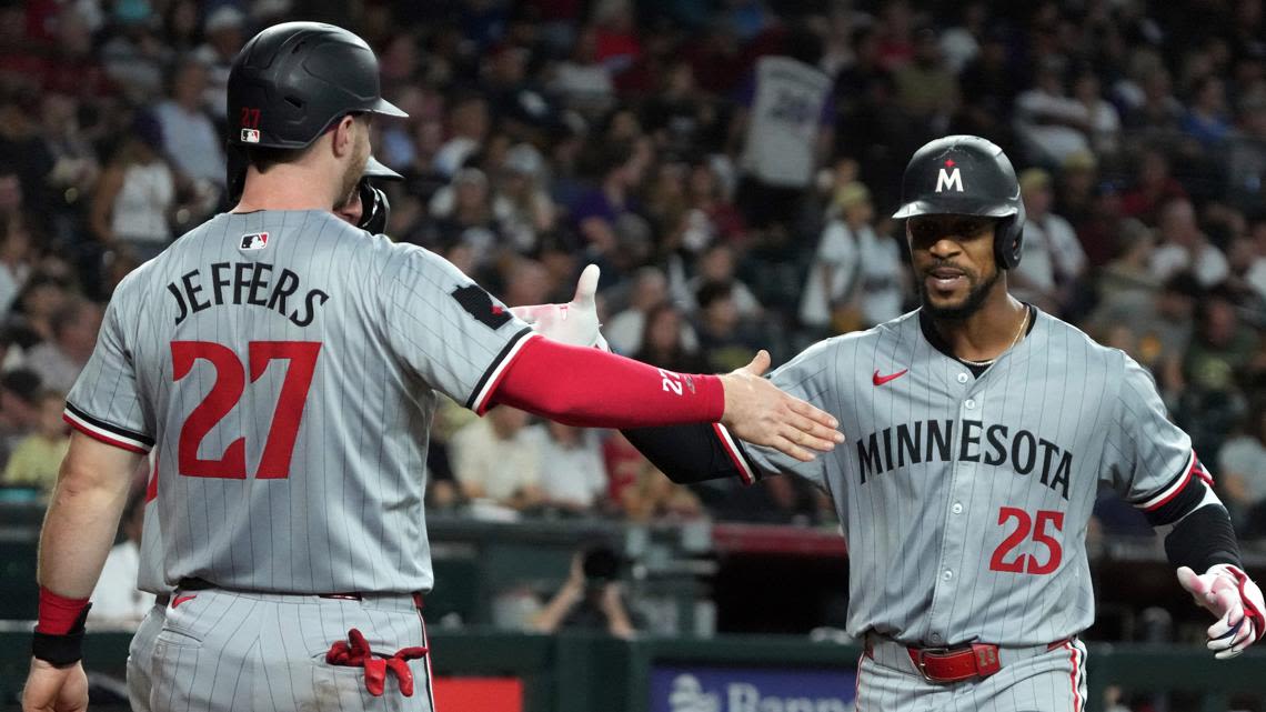 Byron Buxton hits 3-run homer, helps power the Twins to a 13-6 win over Diamondbacks