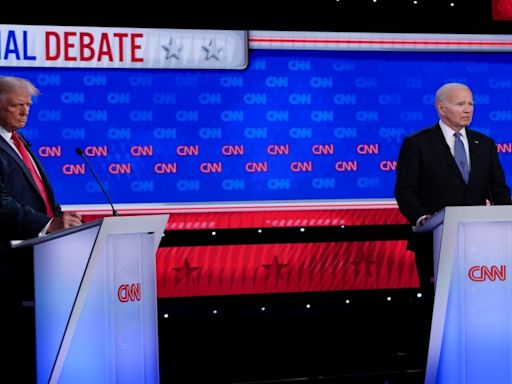 Trump and Biden face off in historic first debate of 2024 campaign