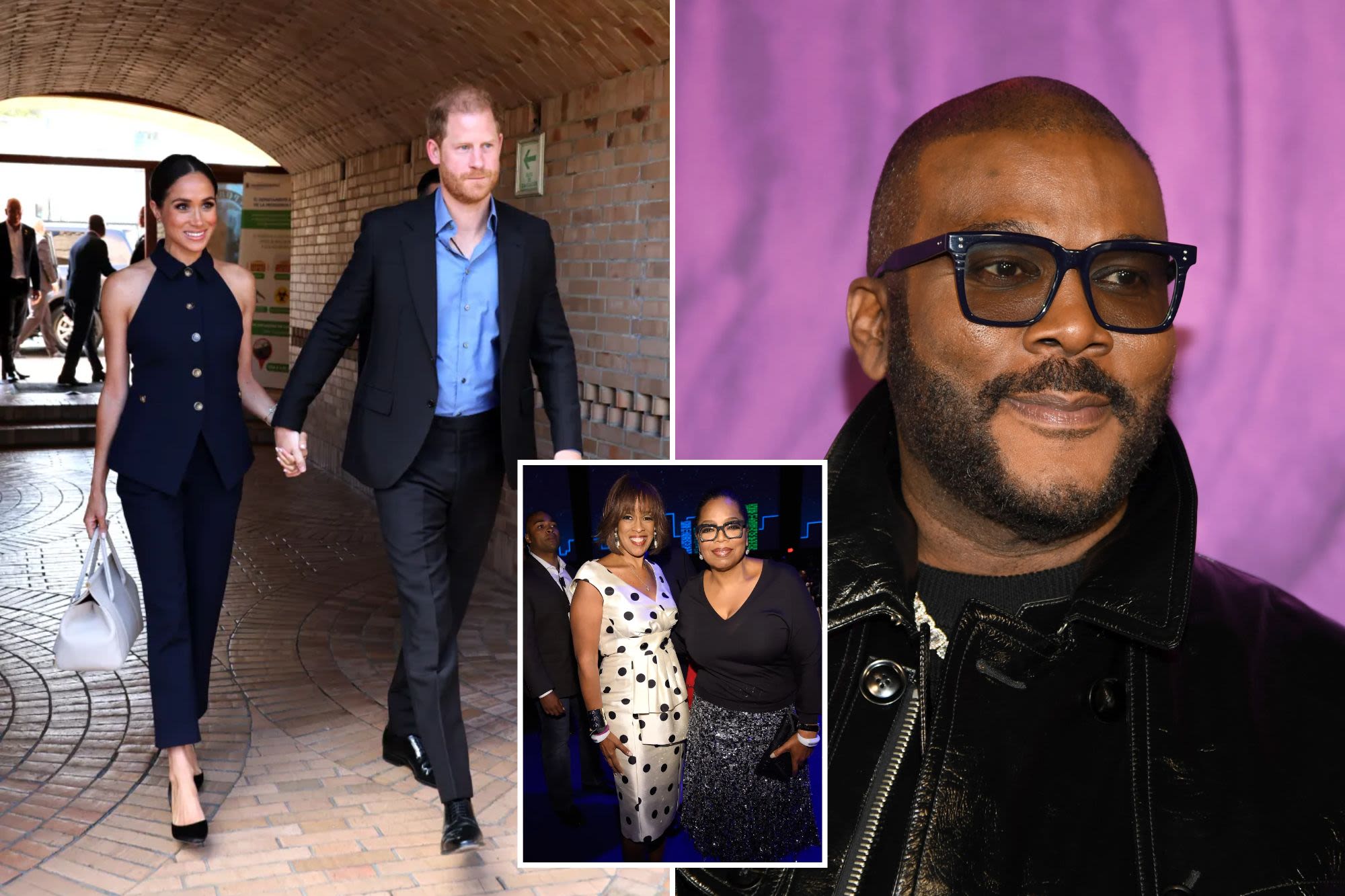 Meghan Markle and Prince Harry attend Tyler Perry’s star-studded 55th birthday bash — see the guest list