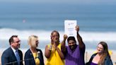 A California property called Bruce's Beach was officially returned to the Black family it was stolen from nearly 100 years ago