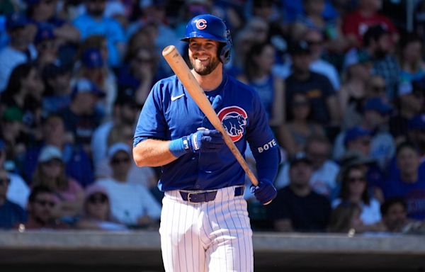 Chicago Cubs recall David Bote after nearly two years in an effort to bring pop to the struggling offense