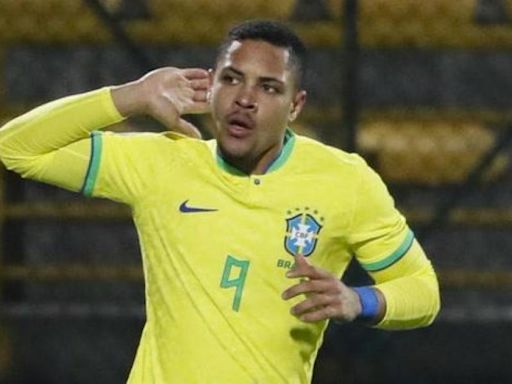 Vitor Roque ya se veía fuera de la Copa América