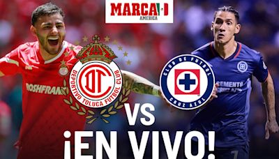 Toluca vs Cruz Azul EN VIVO. Partido hoy - Liga MX 2024 | Marca