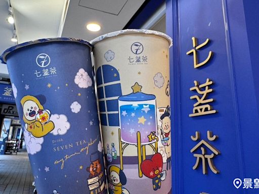 BT21七盞茶主題店新亮相！4款獨創飲品限量周邊一次看