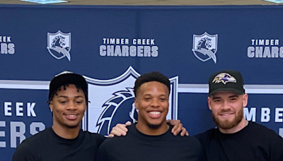 Timber Creek honors three players on move to National Football League
