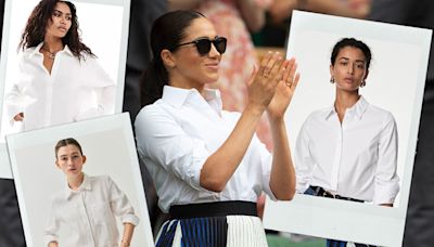 7 best women's white shirts if you're inspired by Meghan Markle's recent look