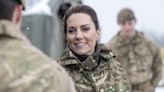 Kate Middleton Sports Camo to Visit Irish Guards for the First Time Since Becoming Their New Colonel