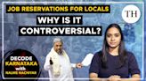 Watch: Karnataka job reservation bill for locals | Why is it controversial?