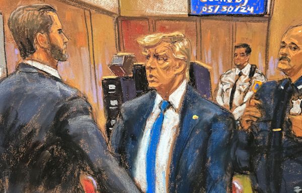 Trump sits motionless as guilty verdict delivered