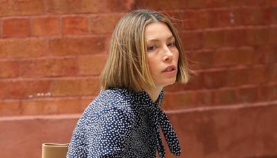 Jessica Biel almost gets HIT by a car on The Better Sister set in NYC