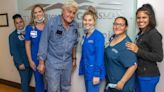 Jay Leno Takes Photo With Burn Center Staff Before Discharge, Expected to Fully Recover