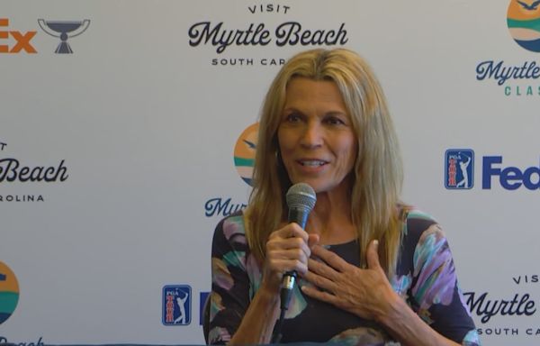 WATCH: Vanna White returns home for the Myrtle Beach Classic