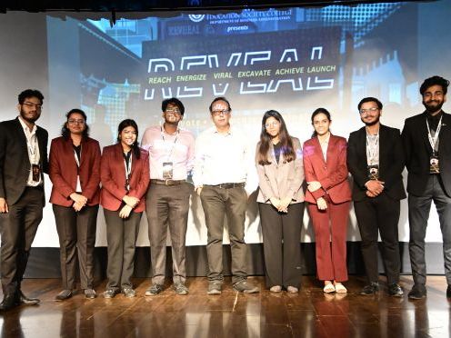 The Bhawanipur Education Society College hosted intra-college marketing fair- Reveal’24