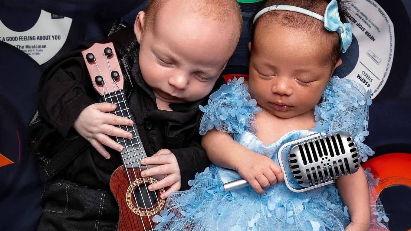 How Alabama newborns Johnny Cash and June Carter reunited for Tennessee photo shoot