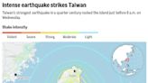 A cluster of earthquakes shakes Taiwan after a strong one killed 13 earlier this month