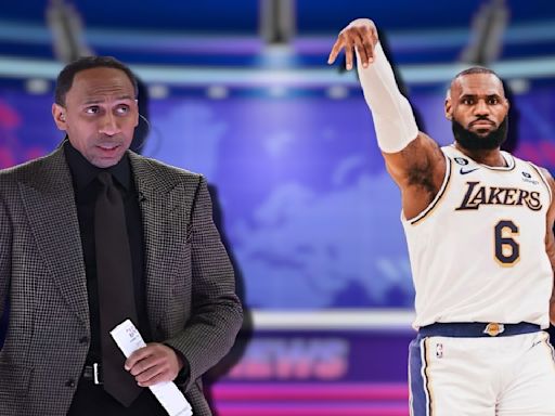 Stephen A Smith Praises LeBron James Before Tearing Lakers Star Down Immediately After