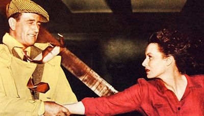 John Wayne broke Maureen O’Hara’s hand on enraging The Quiet Man set