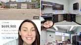 A garage that's been converted into a $700,000 family home for sale in suburban Pennsylvania has confounded real estate watchers on TikTok