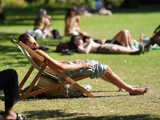 Britain enjoys joint warmest day of the year but storms are on the horizon