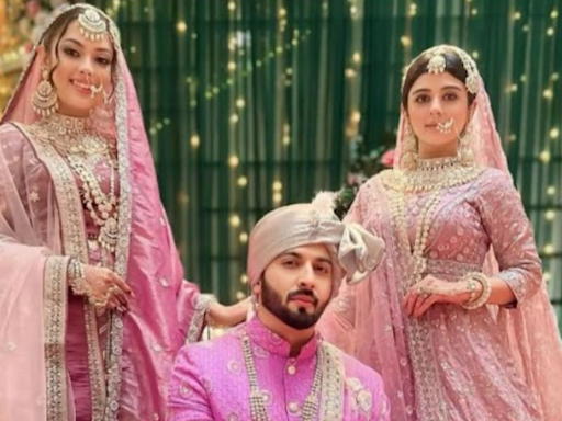 Dheeraj Dhoopar aces an all-pink ensemble for the wedding track of Rabb Se Hai Dua, says 'Who says men can’t wear Pink?' | - Times of India