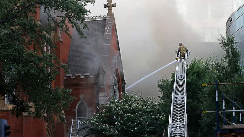 What we know: Fire breaks out at First Baptist Church of Dallas