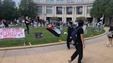 Case Western Reserve University oval remains occupied on day 7 of protest; University approval over