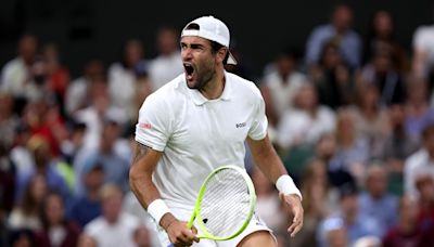 Matteo Berrettini sprints past Quentin Halys, wins second Gstaad title