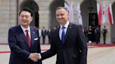 Presidents of South Korea and Poland hold talks on security, war in Ukraine and business cooperation