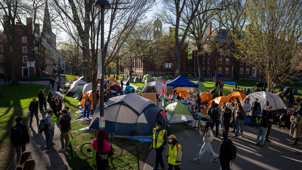 Harvard protesters give university Monday deadline to begin anti-Israel negotiations