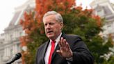Former Trump chief of staff Mark Meadows pleads not guilty in Arizona's fake elector case