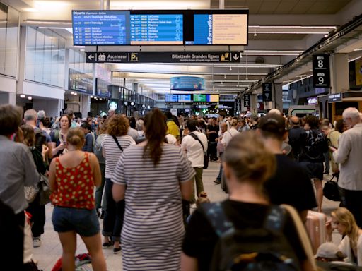 France’s train network hit by 'massive attack' before Olympics opening ceremony