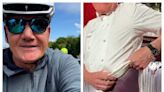 Gordon Ramsay returns to his bike a month after horror accident left him 'lucky to be here'