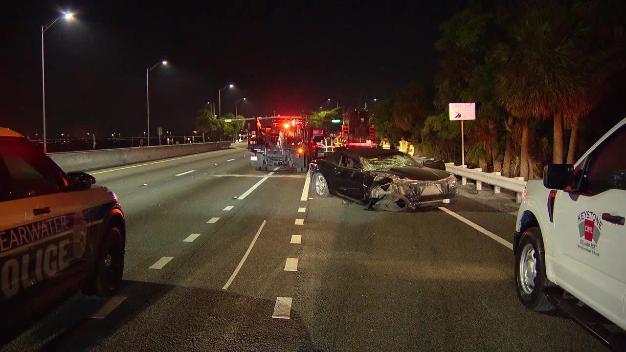 Driver arrested for DUI after slamming into stopped construction vehicle in Clearwater