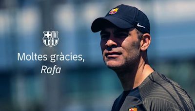 Barcelona hace oficial salida de Rafa Márquez