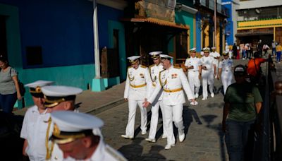 After a stop in Cuba, 2 Russian ships dock in Venezuelan port as part of 'show the flag' exercises