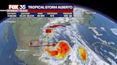 Tropical Storm Alberto officially forms; expected to make landfall this week