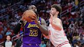 Anthony Davis sits out as short-handed Lakers are routed by Rockets